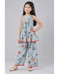 Floral Frock Palazzo Set